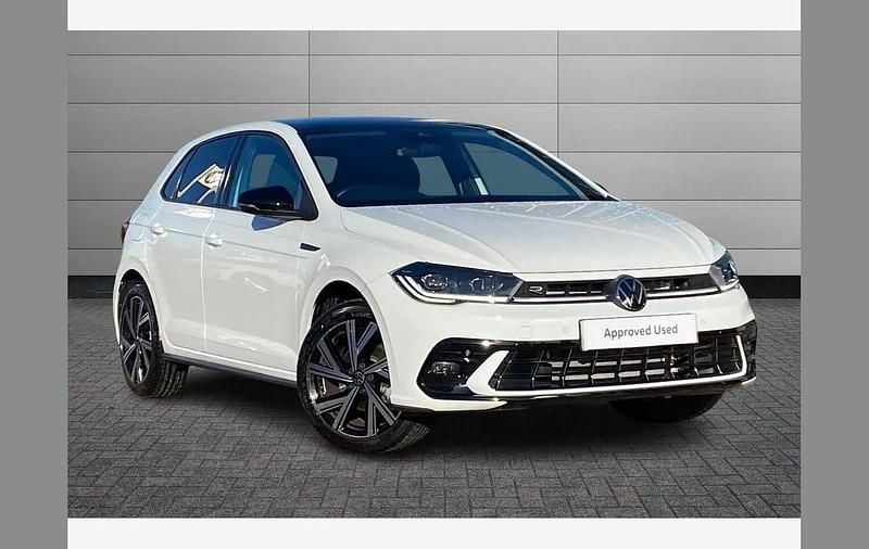 Used VW Polo Black Edition 115 HP (84 kW) 2025 White Hatchback
