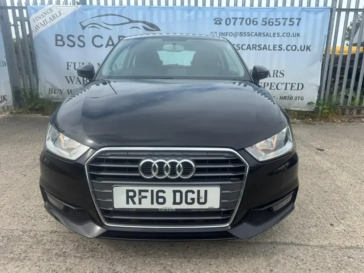 Used Audi A1 Sport 116 HP (85 kW) 2016 Black Hatchback
