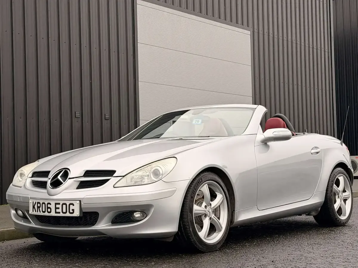 Used Mercedes SLK350 272 HP (200 kW) 2006 Silver Cabriolet