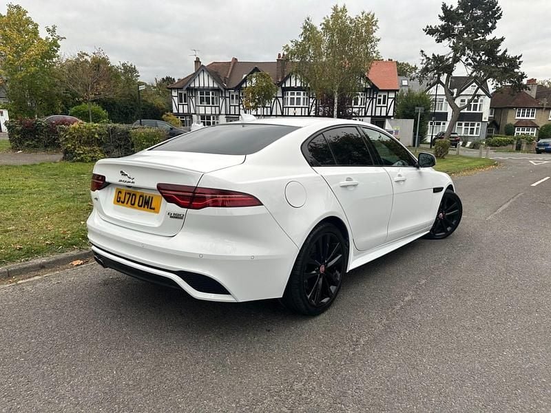 Used Jaguar XE R-Dynamic 180 HP (132 kW) 2020 White Sedan