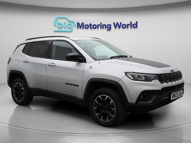 Grey Used 2023 Jeep Compass Trailhawk SUV | £15,700 (Good price) - Image 1/4