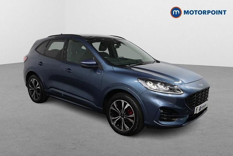 Blue Used 2022 Ford Kuga ST-Line X SUV | £17,499 (Good price) - Image 1/4