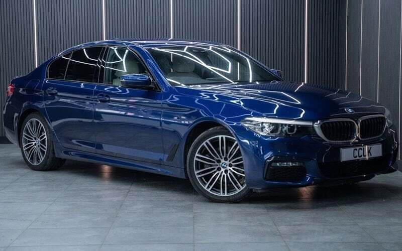 Blue Used 2020 BMW 520 M Sport Sedan | £22,690 (Good price) - Image 1/4