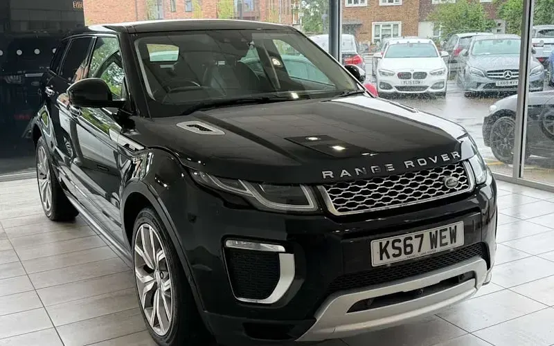 Used Land Rover Range Rover evoque Autobiography 241 HP (177 kW) 2017 Black SUV