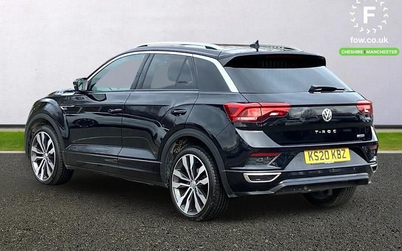 Used VW T-Roc R-line 190 HP (139 kW) 2020 Black SUV