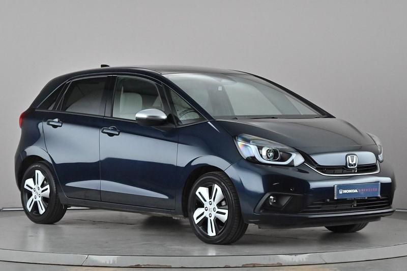 Used Honda Jazz Hybrid 109 HP (80 kW) 2021 Blue Hatchback
