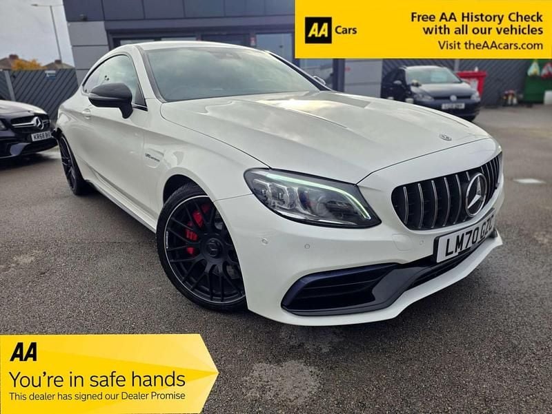 Used Mercedes C63S AMG AMG 2020 White Coupe