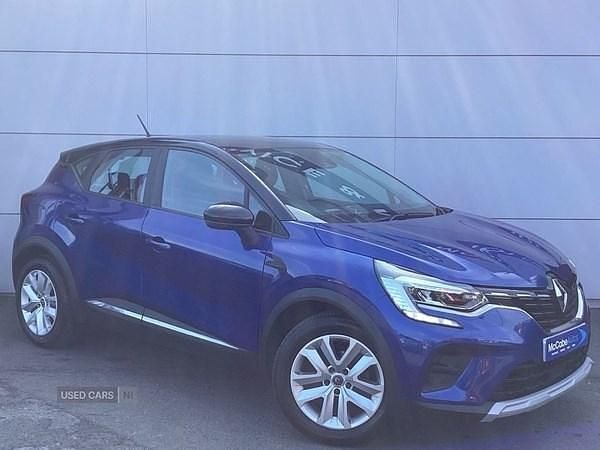 Used Renault Captur Play 2021 Blue/black SUV