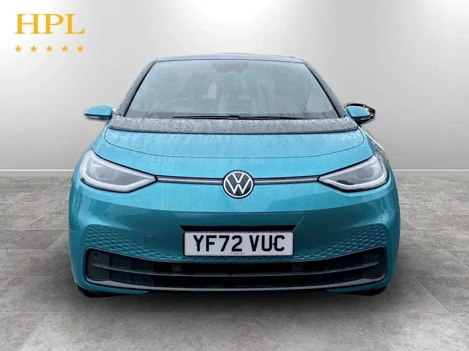 Used VW ID.3 Pro Performance 150 kW (204 HP) 2022 Blue Hatchback