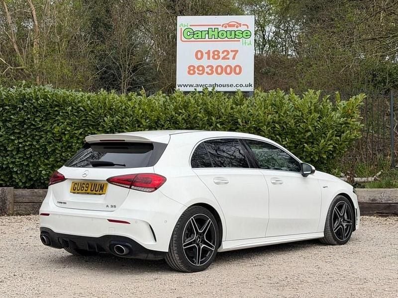 Used Mercedes A35 AMG Premium Plus 2019 White Hatchback