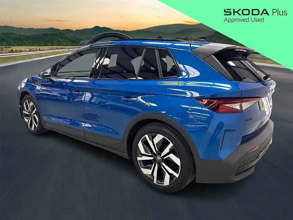 Used Skoda Elroq SportLine 154 kW (210 HP) 2025 Race blue metallic SUV