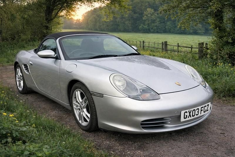 Used Porsche Boxster 228 HP (167 kW) 2003 Silver Cabriolet