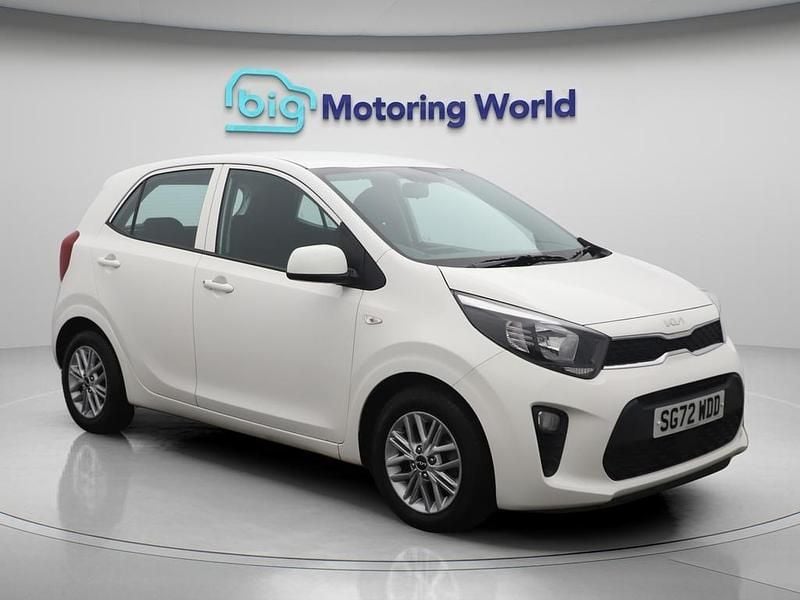 White Used 2022 Kia Picanto 2 Hatchback | £9,300 (Good price) - Image 1/4