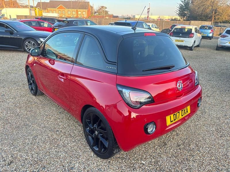 Used Vauxhall Adam S 70 HP (51 kW) 2017 Red Hatchback