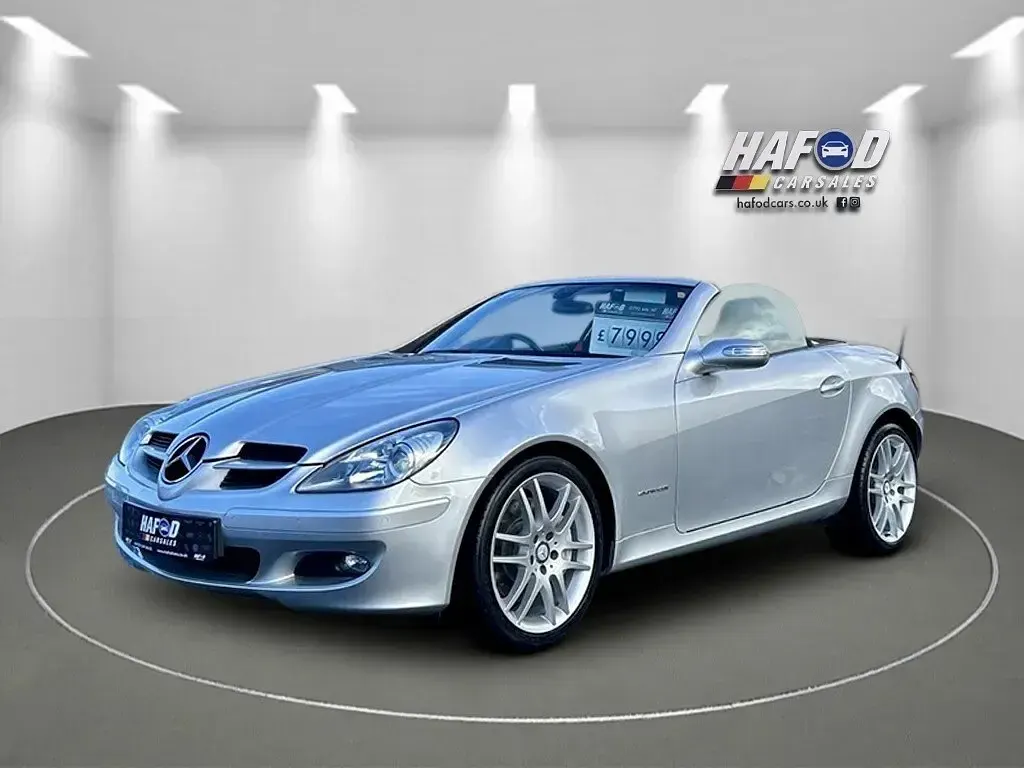 Used Mercedes SLK200 2007 Silver Cabriolet