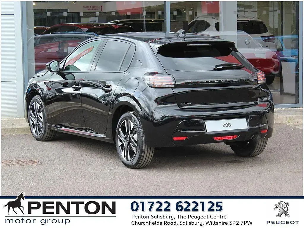 New Peugeot 208 Allure 99 HP (72 kW) 2026 Black Hatchback