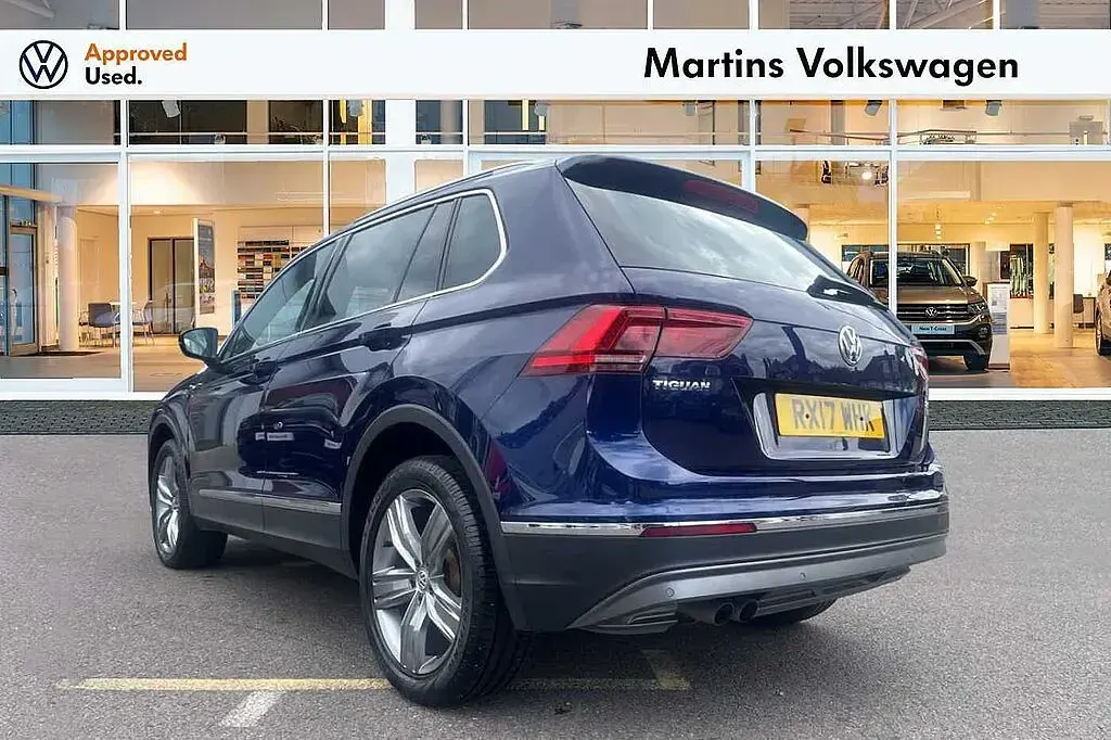 Used VW Tiguan SEL 150 HP (110 kW) 2017 Blue SUV