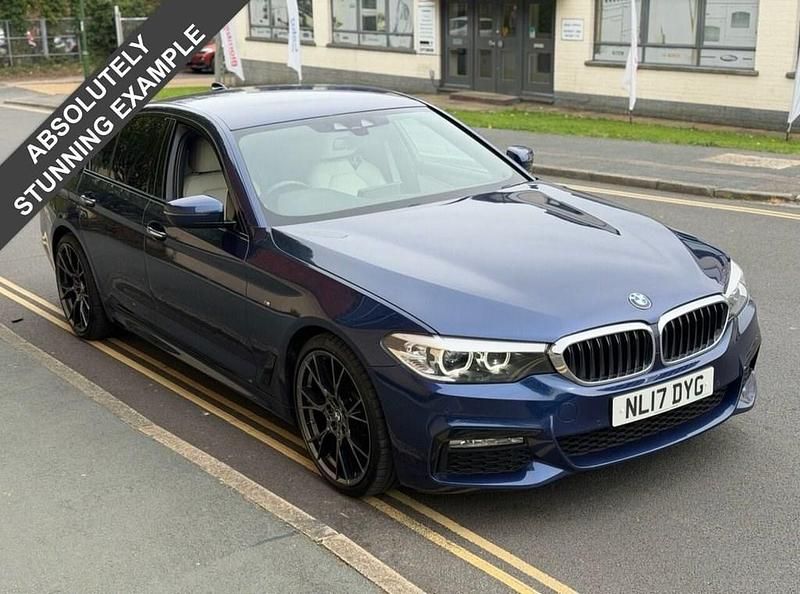 Used BMW 520 M Sport 190 HP (139 kW) 2017 Blue Sedan