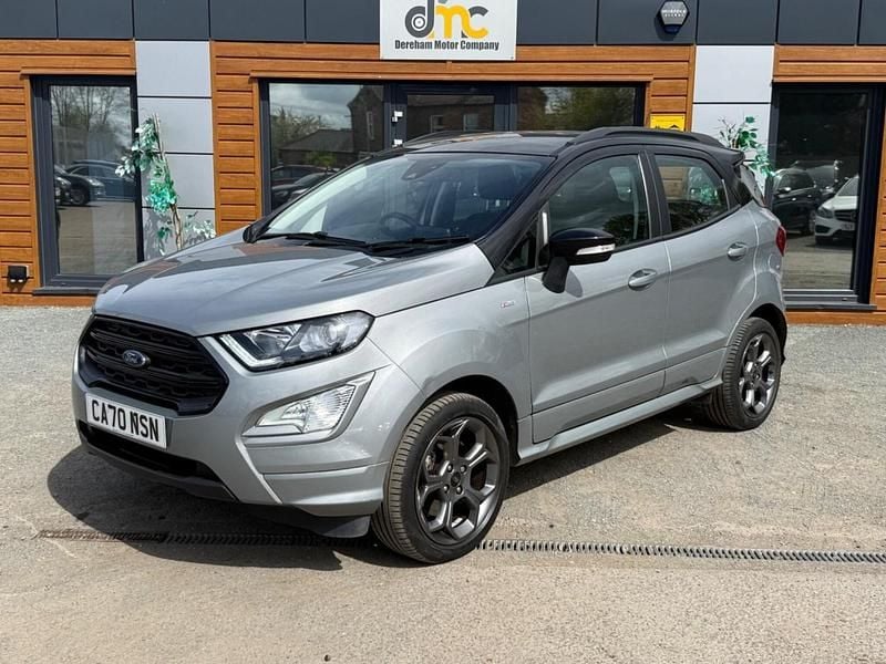 Used Ford Ecosport ST-Line 125 HP (91 kW) 2021 Silver SUV