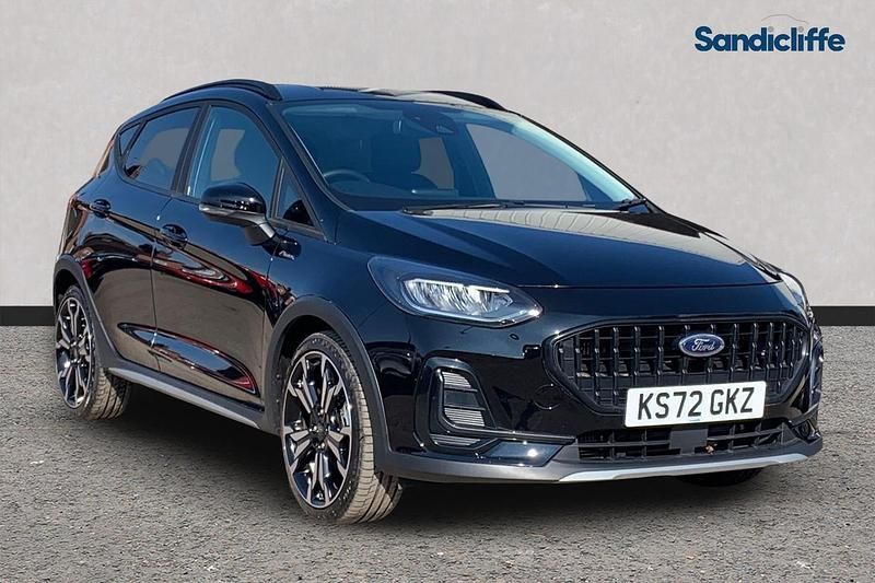 Used Ford Fiesta Active X 125 HP (91 kW) 2022 Black Hatchback