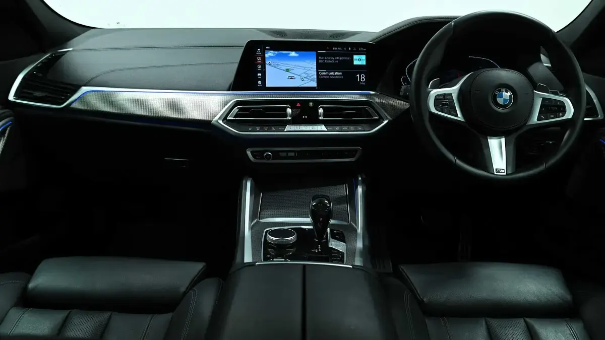 Used BMW X6 M Sport 340 HP (250 kW) 2021 Blue SUV