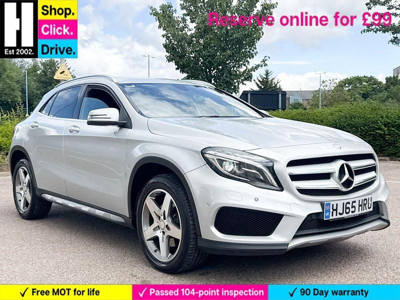 Silver Used 2015 Mercedes GLA220 AMG line SUV | £9,295 (Good price) - Image 1/3