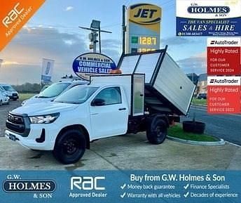 White Used 2021 Toyota HiLux Active Pickup | £29,995 - Image 1/4