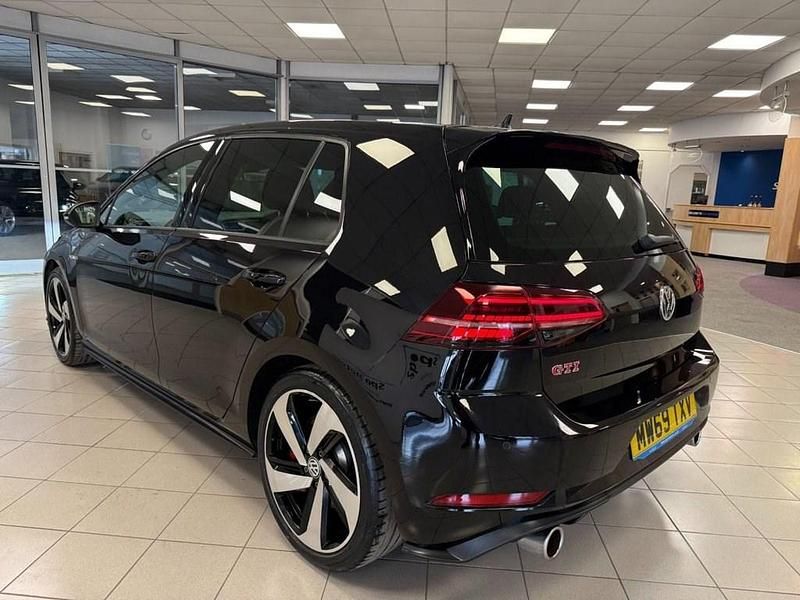 Used VW Golf VII GTI 2019 Black Hatchback