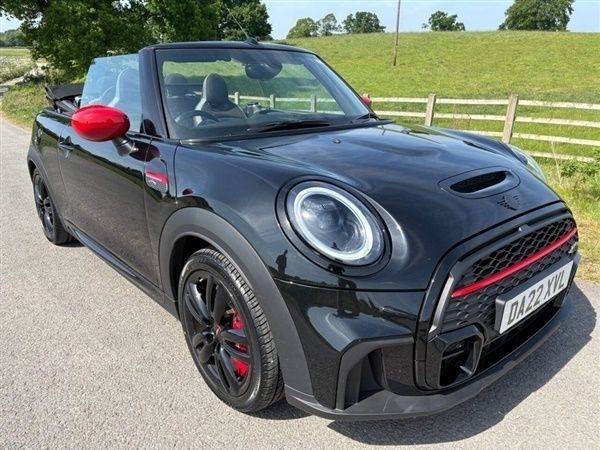 Black Used 2022 Mini John Cooper Works Cabriolet Cabriolet | £22,990 (Fair price) - Image 1/1