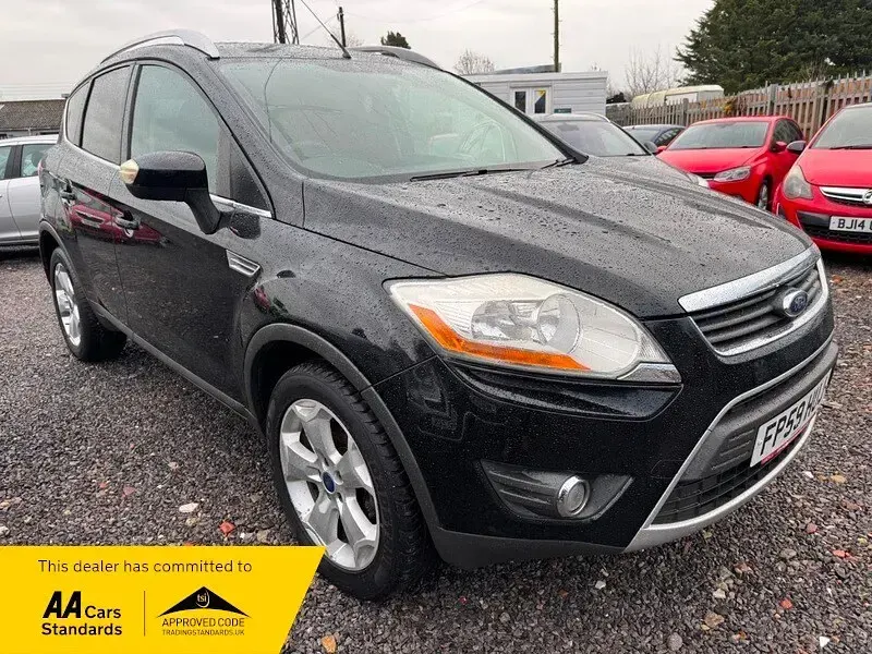 Used Ford Kuga Zetec 136 HP (100 kW) 2009 Black SUV