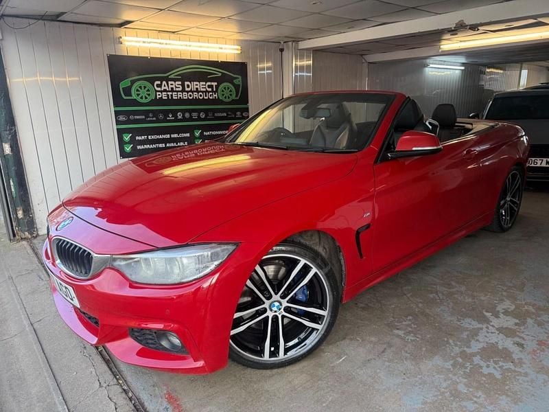 Used BMW 420 M Sport 2017 Red Cabriolet