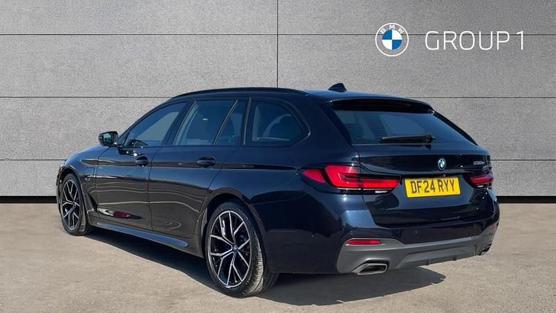 Used BMW 530e M Sport 288 HP (211 kW) 2024 Black Estate