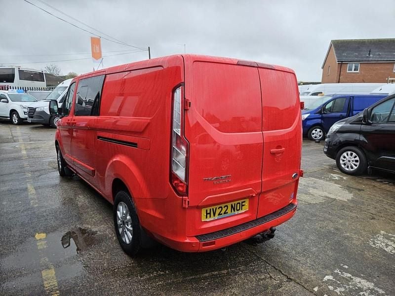 Used Ford Transit Custom Limited 2022 Red Hatchback