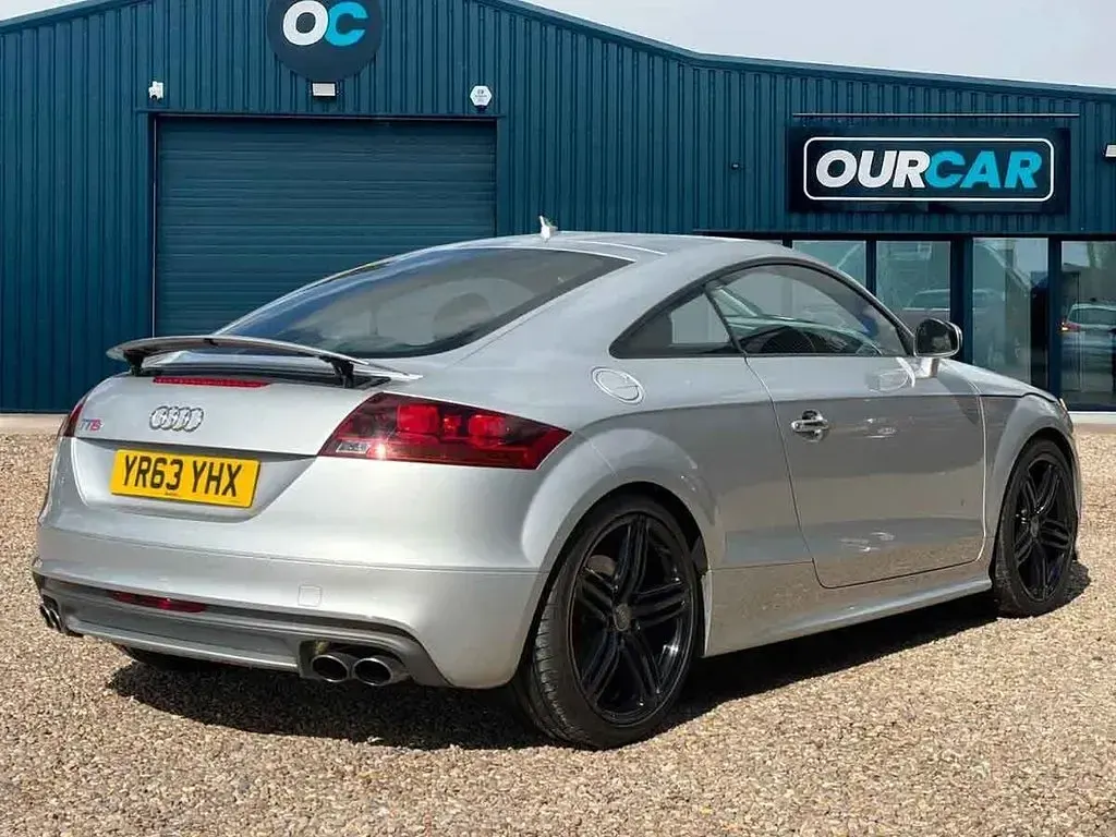 Used Audi TTS Design 272 HP (200 kW) 2013 Silver Coupe