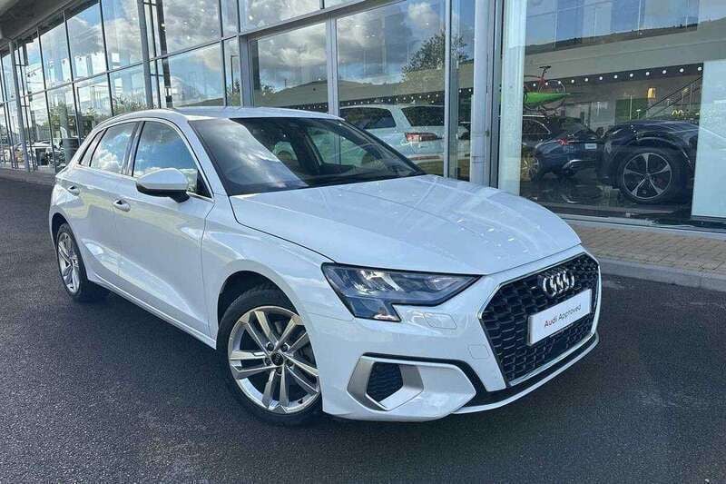 White Used 2023 Audi A3 Sport Hatchback | £24,241 (Fair price) - Image 1/4