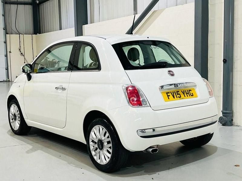 Used Fiat 500 Pop Star 69 HP (50 kW) 2015 White Hatchback