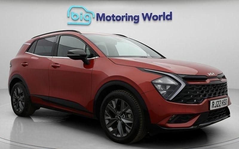 Used Kia Sportage GT-Line 230 HP (169 kW) 2022 Red SUV