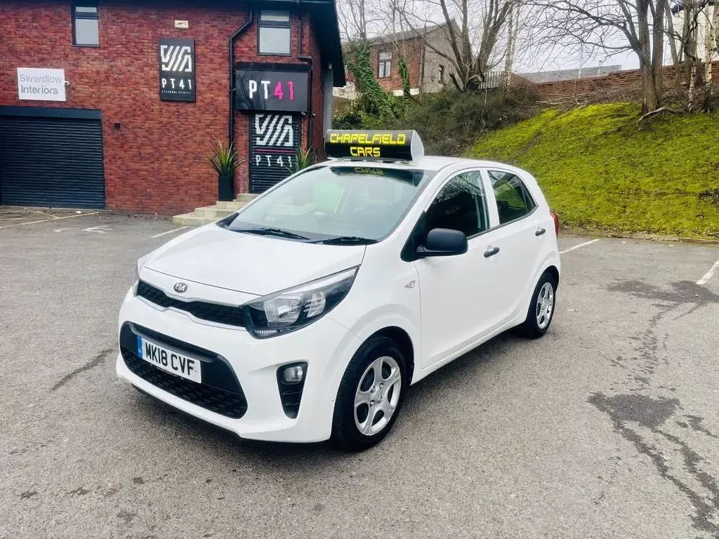Used Kia Picanto 66 HP (48 kW) 2018 White Hatchback