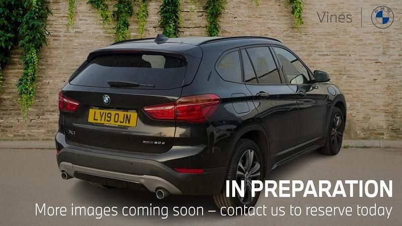 Used BMW X1 Sport Line 187 HP (137 kW) 2019 Black SUV