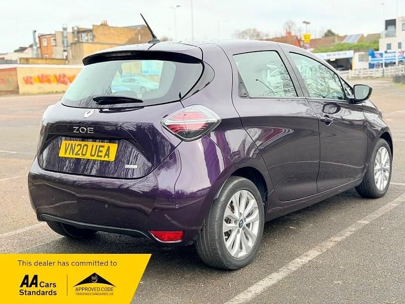 Used Renault Zoe Iconic 2020 Purple Hatchback