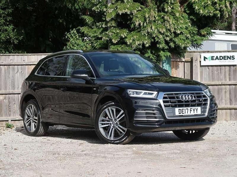 Black Used 2017 Audi Q5 S-Line SUV | £16,995 (Fair price) - Image 1/4