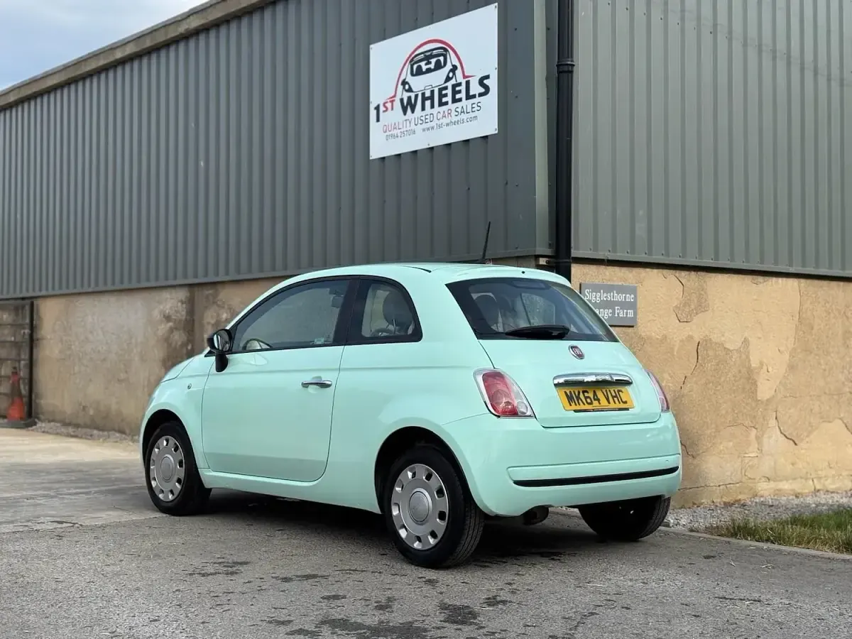 Used Fiat 500 Pop 69 HP (50 kW) 2014 Green Hatchback