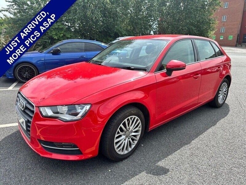 Red Used 2015 Audi A3 Sportback Design Hatchback | £8,995 (Fair price) - Image 1/4
