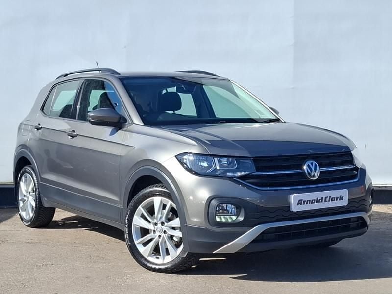 Usado VW T-Cross SE 95 HP (69 kW) 2020 Cinzento SUV