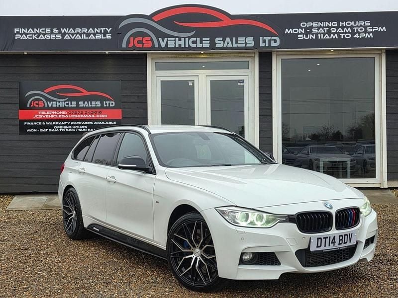 White Used 2014 BMW 335 M Sport Estate | £8,995 (Fair price) - Image 1/4
