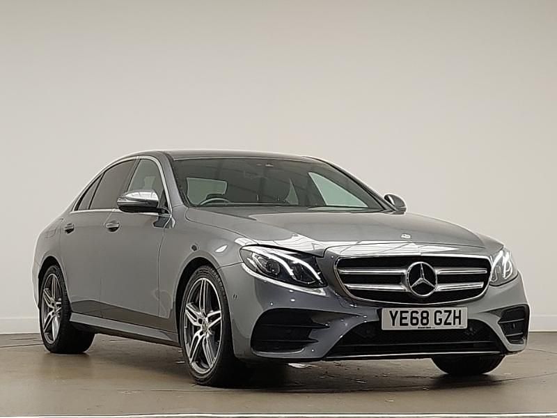 Grey Used 2018 Mercedes E200 AMG line Sedan | £18,498 (Expensive) - Image 1/4