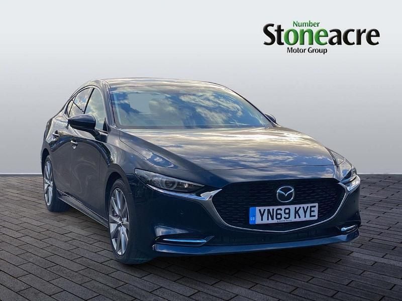 Blue Used 2020 Mazda 3 Inclusive Sedan | £12,995 (Fair price) - Image 1/4