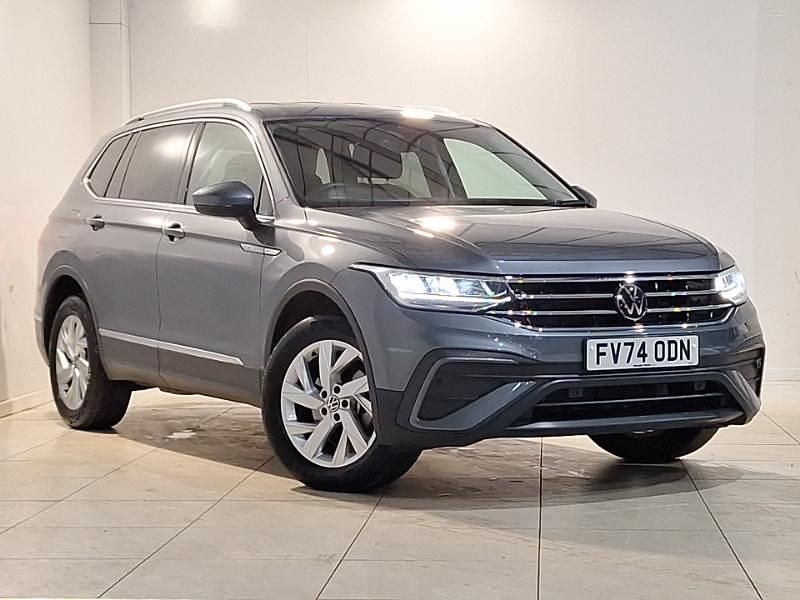 Grey Used 2024 VW Tiguan Allspace Life SUV | £25,998 (Fair price) - Image 1/4
