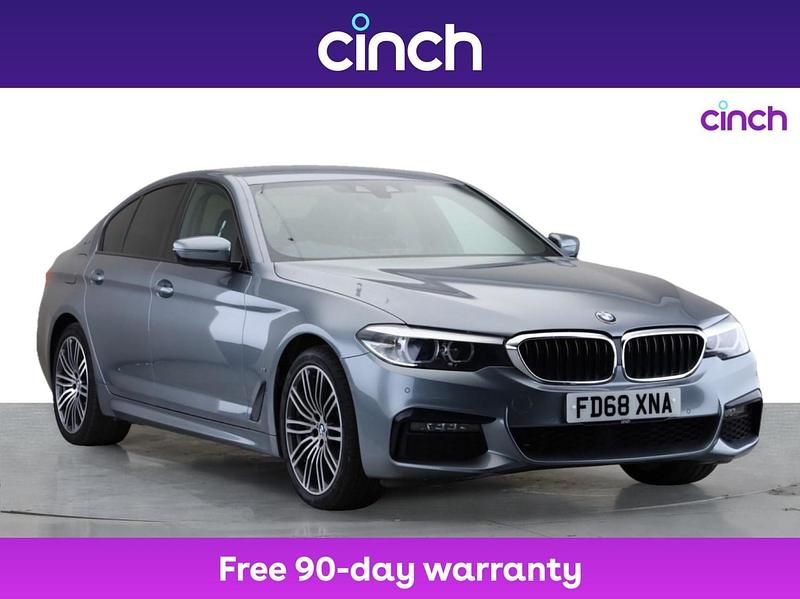 Blue Used 2018 BMW 530e M Sport Sedan | £15,029 (Fair price) - Image 1/3