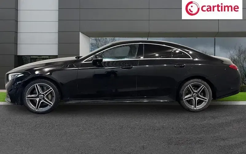Used Mercedes CLS350 AMG line 286 HP (210 kW) 2018 Black Coupe
